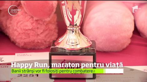 Maratonul "Happy Run" ia startul în parcul Herăstrău, din capitală