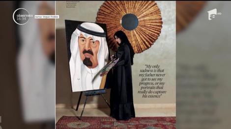 Fiica fostului Rege Abdullah al Arabiei Saudite, pe coperta revistei Vogue