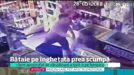 Bătaie &icirc;n toată regula &icirc;ntr-un magazin alimentar din Arad!
