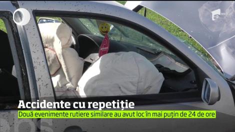 Accident cu repetiţie în Suceava