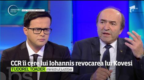 CCR îi cere Preşedintelui Klaus Iohannis să semneze revocarea Laurei Codruţa Kovesi! Peste o mie de oameni au ieşit în Piaţa Victoriei!