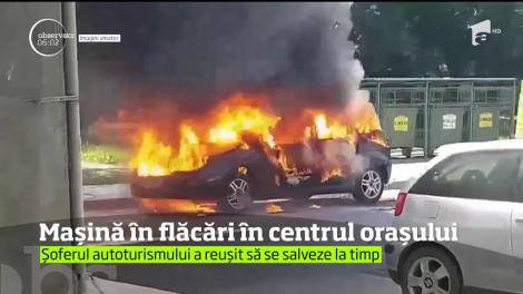 Momente de panică în centrul oraşului Baia Mare