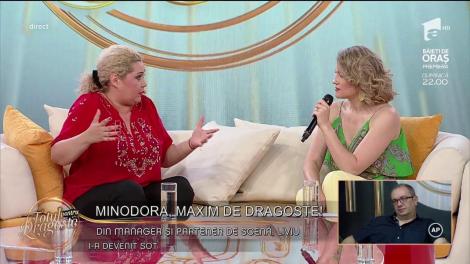Minodora, maxim de dragoste! Din manager și partener de scenă, Liviu i-a devenit soț: "Nici măcar nu l-am mai cerut eu. Făcusem copilul"