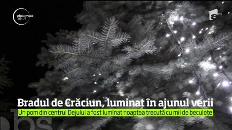 De 1 iunie, copiii mici şi mari din Dej au avut parte de o surpriză mai puţin aşteptată din partea autorităţilor locale