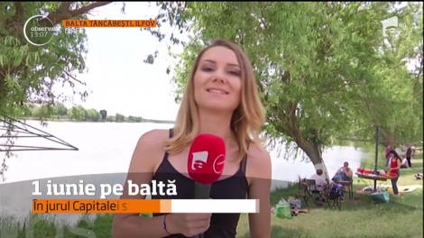 1 Iunie pe baltă! Bucureștenii se relaxează la pescuit