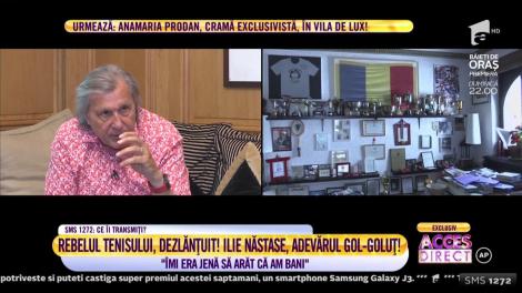 Deşi era pe culmile succesului, banii nu l-au schimbat pe Ilie Năstase!