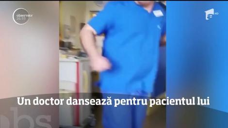 Un doctor din Germania a dansat pentru pacientul lui
