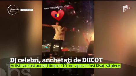 DJ celebri, anchetați de DIICOT. Cei doi artiști au fost ridicați de pe aeroportul din Iași
