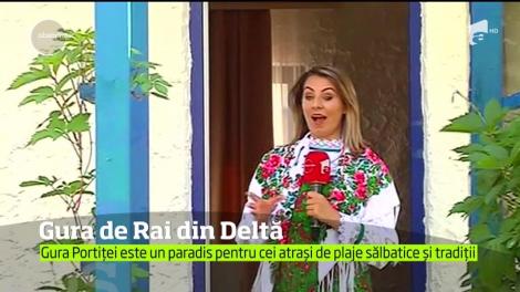 Gura de Rai din Deltă. Gura Portiței este un paradis pentrtu cei atași de plaje sălbatice și tradiții