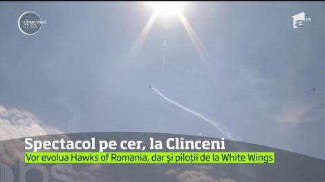 Spectacol pe cer, la Clinceni. Vor evolua Hawks of Romania, dar și piloții de la White Wings