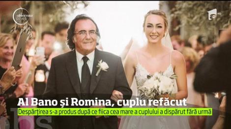 Al Bano și Romina, cuplu refăcut. Cei doi s-au căsătorit în 1970 și au divorțat în 1999