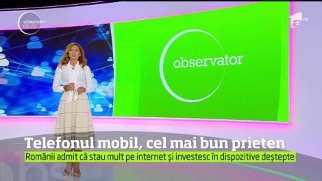 Telefonul mobil, cel mai bun prieten. Românii admit că stau mult pe internet și investesc în dispozitive deștepte