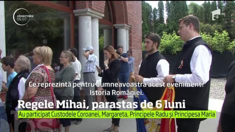 Regele Mihai, parastas de 6 luni. Au participat Custodele Coroanei, Margareta, Principele Radu și Principesa Maria