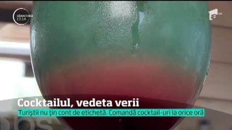 Cocktailul, vedeta verii. Turiștii nu țin cont de etichetă. Comandă cocktail-uri la orice oră