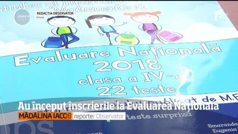 Au început înscrierile la Evaluarea Naţională