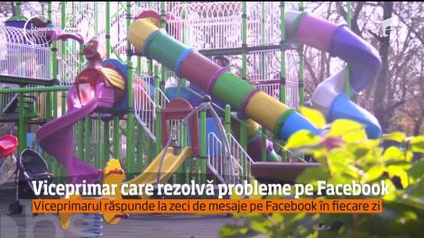 Viceprimarul care rezolvă problemele oamenilor pe Facebook