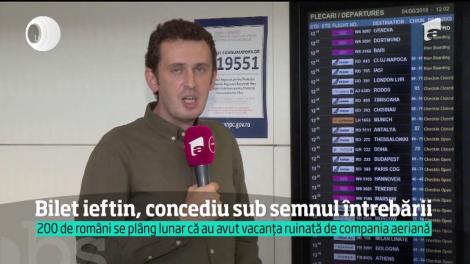 Bilet la avion ieftin, concediu sub semnul întrebării. Cursele anulate pe ultima sută de metri, din ce în ce mai multe