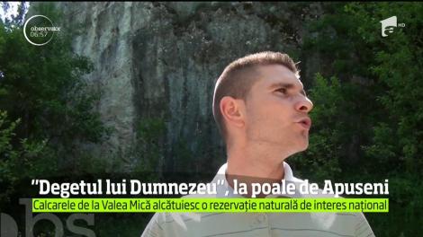 Există un loc în care puteţi admira degetul lui Dumnezeu