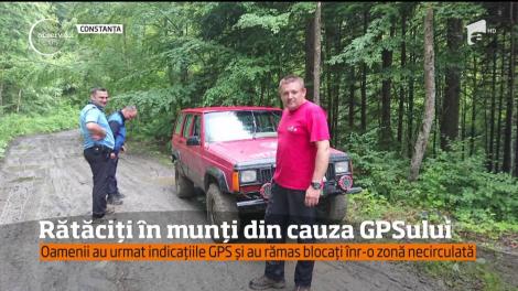 Rătăciţi de GPS! Două familii din Galaţi au avut nevoie de salvamontişti ca să iasă din pădure