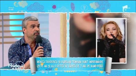 Monica Davidescu şi Aurelian Temişan, secretul unei relații de 23 de ani
