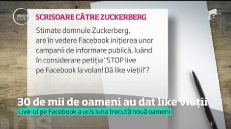 30 de mii de oameni au spus STOP live pe Facebook la volan! Dă like vieţii!