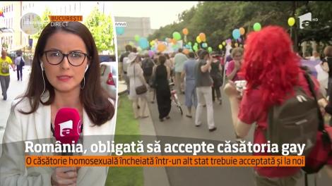 România, obligată să recunoască şi să accepte căsătoriile gay