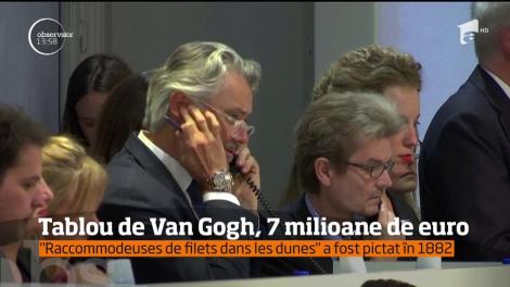 Un tablou semnat de Van Gogh, vândut la o licitaţie din Franţa cu 7 milioane de euro