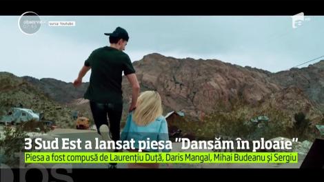 După hituri precum "Cine eşti?" şi "Stele", 3 Sud Est a lansat piesa "Dansăm în ploaie"