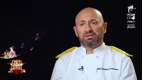 Amedeo, dat afară din bucătărie! Chef Scărlătescu nu a mai rezistat și a izbucnit: "Du-te, bă, de aici, lasă-ne în pace!"