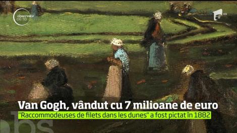 Un tablou semnat de celebrul pictor olandez Van Gogh a fost vândut la licitaţie, o premieră a ultimelor două decenii