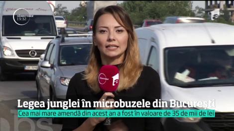 Legea junglei în microbuzele care fac naveta între oraşe! Călătorii stau la mila transportatorilor