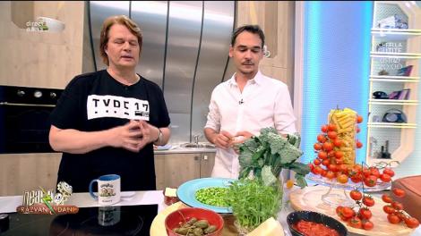 Reţeta zilei! Vlăduț gătește „Happy rigatoni”