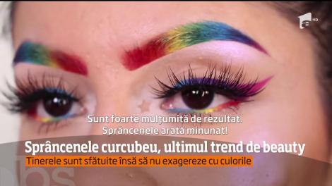 Ții pasul cu moda? Sprâncenele curcubeu, ultimul trend în materie de beauty. Cum le poți obține, foarte ușpr, la tine acasă