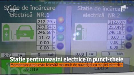 Prima staţie de încărcare pentru maşini electrice din Hunedoara, într-o comună