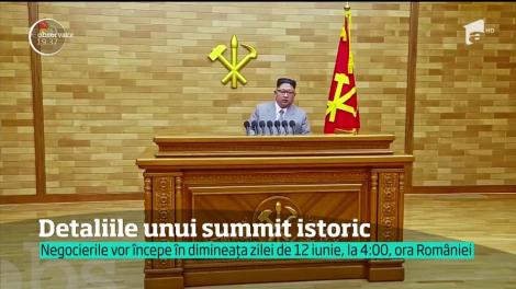 Detalii savuroase despre întâlnirea istorică dintre Donald Trump şi Kim Jong Un