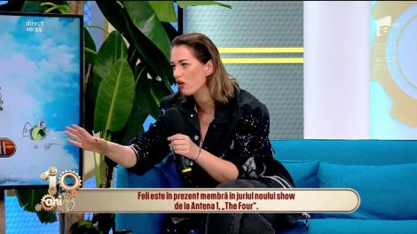 Feli, apariție spectaculoasă la Neatza. Artista vorbește despre sarcină: „E greu să fii femeie”