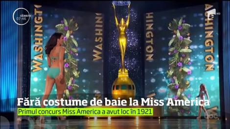 Concurentele de la Miss America nu vor mai trece prin proba costumelor de baie