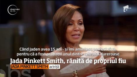 Jada Pinkett Smith, soția lui Will Smith, rănită de propriul fiu