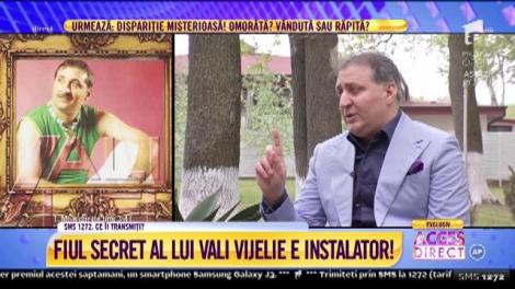 Toată lumea îl știe pe Vali Vijelie, dar puțini sunt cei care știu că are un fiu secret! Artistul a vorbit pentru prima dată despre el: ”E la casa lui. Lucrează ca...”