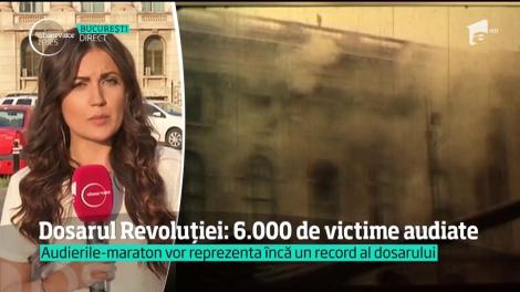 6.000 de persoane, părţi vătămate sau civile, audiate &icirc;n dosarul Revoluţiei