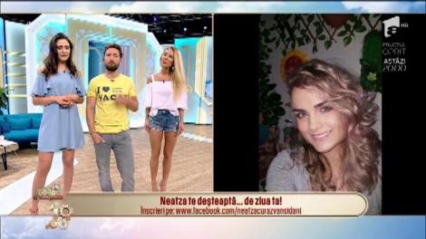 Neatza te deşteaptă... de ziua ta! La mulți ani, Cristina!