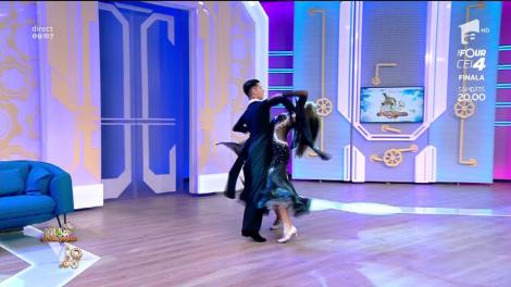 Dragoș Comșa și Cristina Bujor, dans spectaculos la Neatza