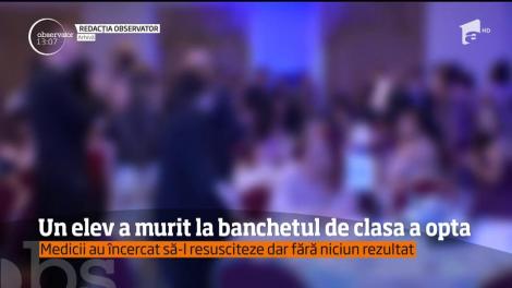 Un elev de 14 ani din Teleorman a murit la banchetul de clasa a opta