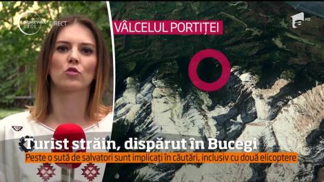 Alarmă de gradul zero în Masivul Bucegi! Un turist străin a fost dat dispărut