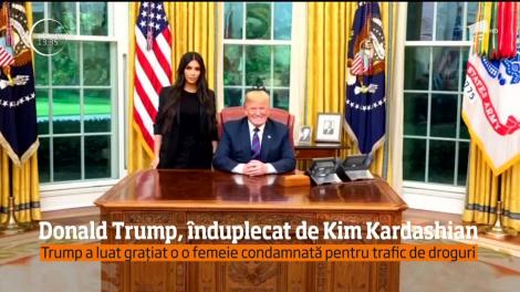 Donald Trump a graţiat o femeie condamnată la închisoare pe viaţă pentru trafic de droguri