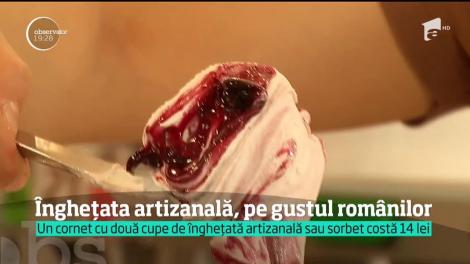 Sorbetul, o înghețată din fructe fără grăsimi din lapte, special pentru cei care țin la siluetă