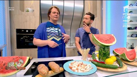 Reţeta zilei! Vlăduț gătește „Creveți în vacanță”