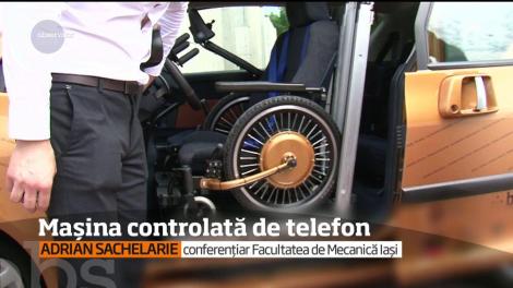 Câţiva tineri din Iaşi au lansat o mașină destinată persoanelor cu dizabilităţi