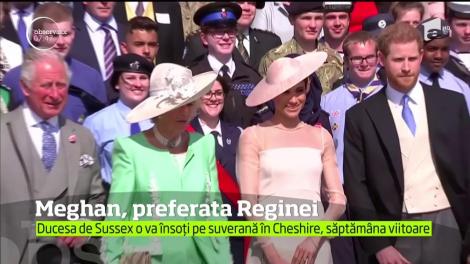 Meghan Markle a cucerit-o pe Regina Elisabeta. Ce o lasă suverana pe noua Ducesa de Sussex să facă?! Nici William şi Kate nu au avut această onoare