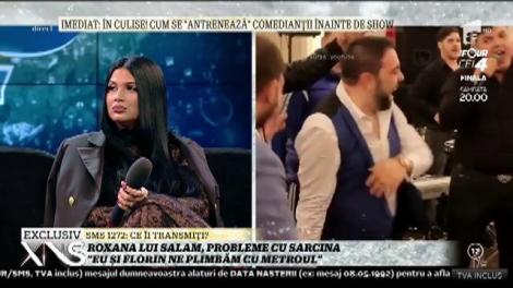 Roxana Dobre, mărturisire neașteptată în direct, la TV: ”Florin nu crede că e băiat! Așteaptă să nasc ca să se convingă!”
